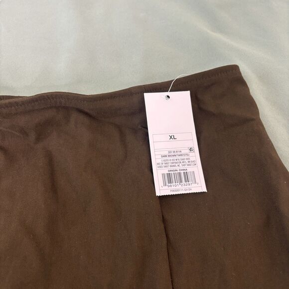 Wild Fable Women's Brown Skort NWT Junior Size XL - Picture 3 of 7